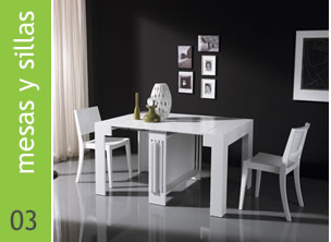 mesas y sillas